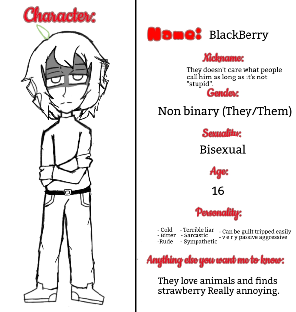 A character for Phobias~ comic