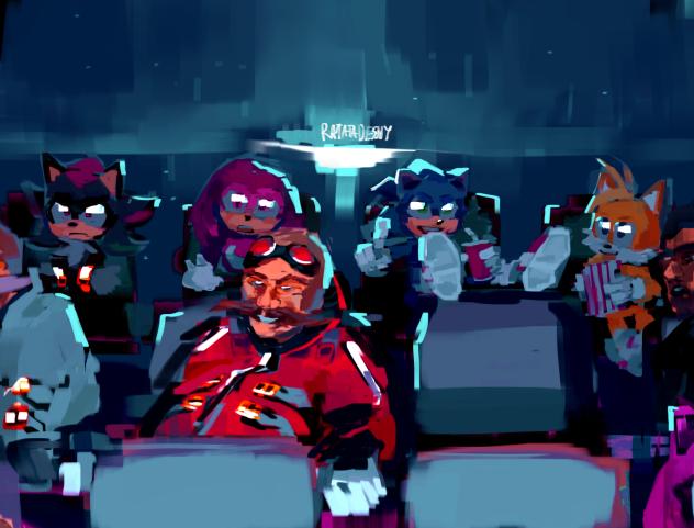 Made dis sonic movie thingy