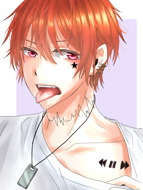 痩せ型男子 2 【塗り】