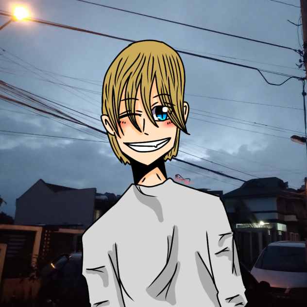 a drawing i made for a friend uwu