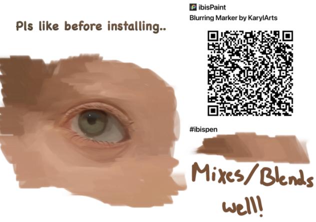 Eye QR code - ibisPaint