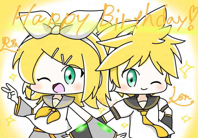リンレンはぴば！🎉