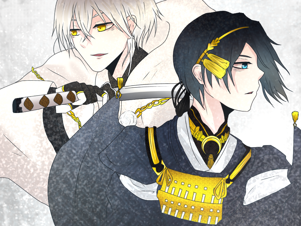 背中は任せた Ibispaint