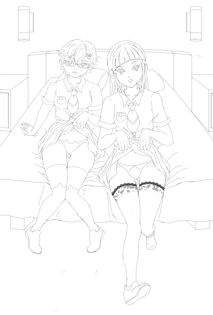 habitación-lineart