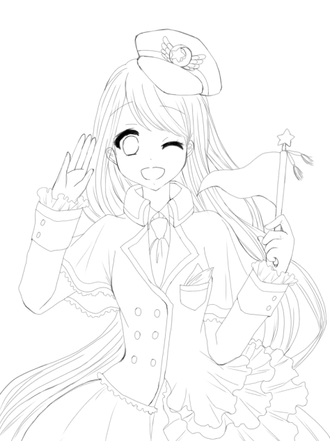 Departure🌟〈線画〉