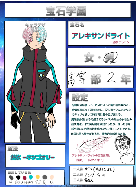 宝石学園 制服