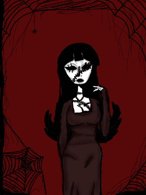 Spider girl fan-art