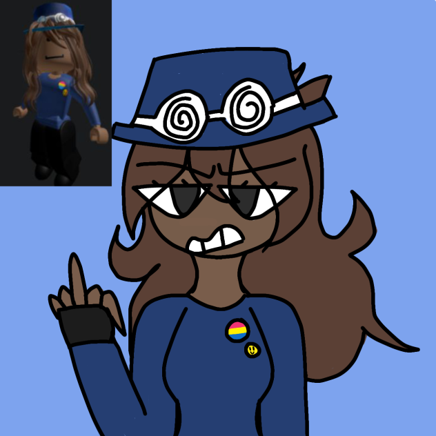 My pansexual best friends Roblox avatar