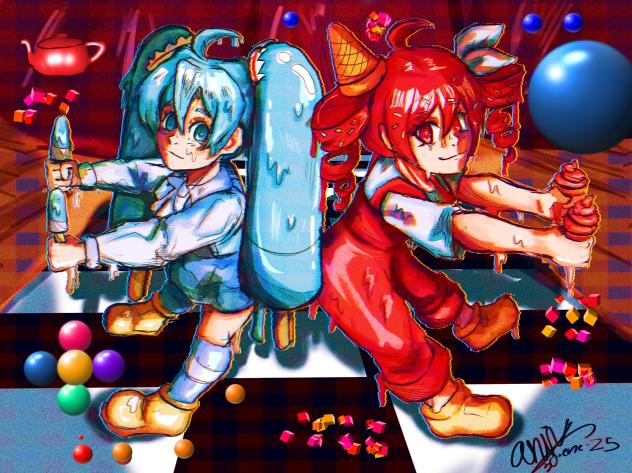 Melt ice cream fanart