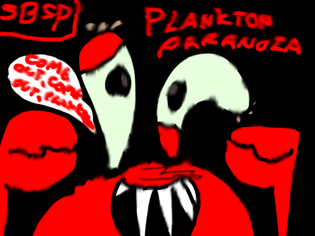 PLANKTON PARANOIA FanArt for the episode