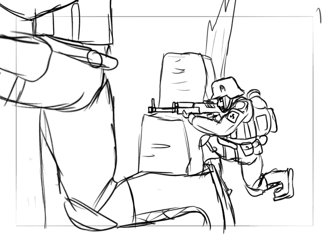 Contact first WiP - ibisPaint