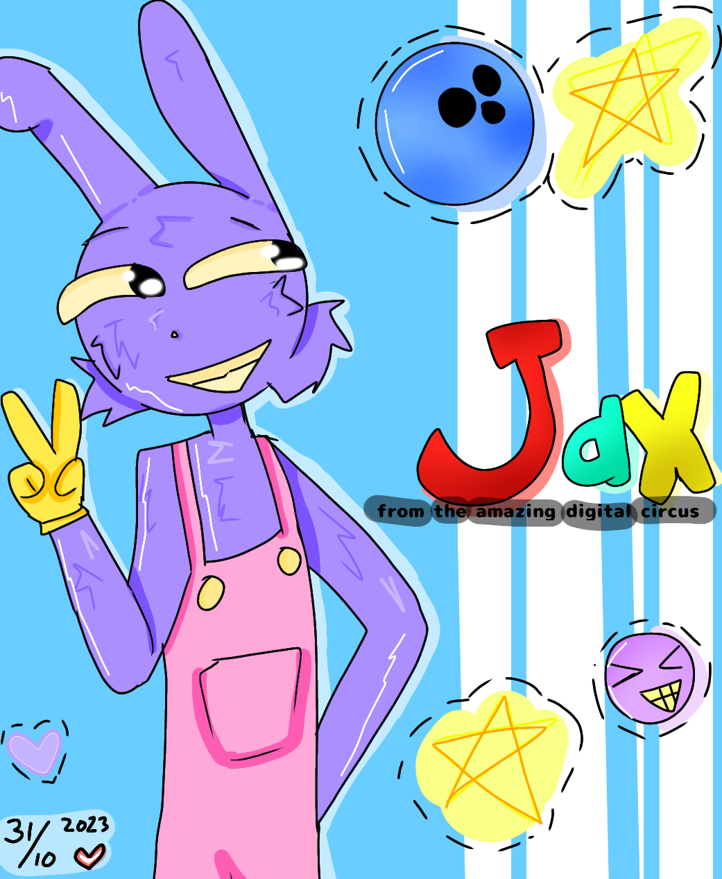 i draw jax 🐰💜 - ibisPaint