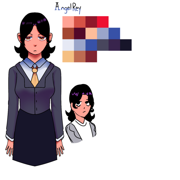 Angel Rey reference sheet - ibisPaint
