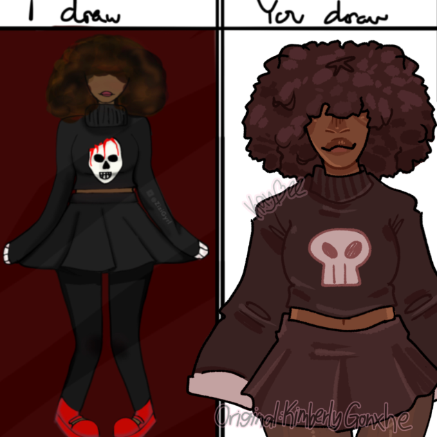 I draw, you draw with Kimberly Gonxhe