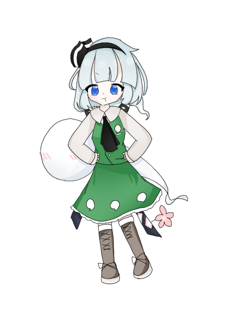 妖夢立ち絵1 - ibisPaint