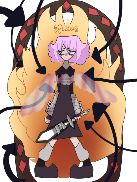 crona in the church (colored)
