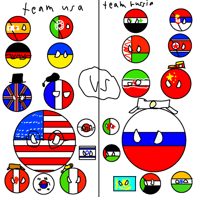 team usa vs team russia