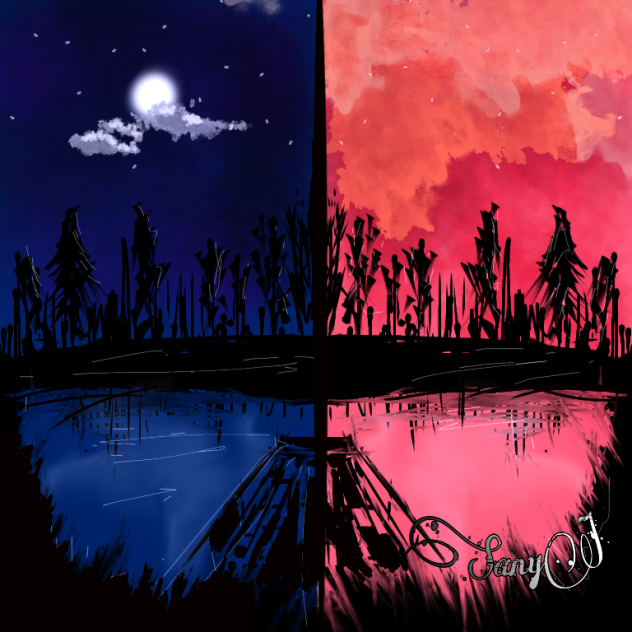 landscape practice 1 - ibisPaint