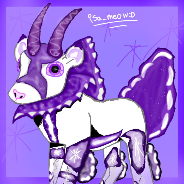 oryx + Purple betta fish ❓