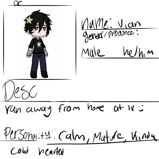 Sheet for gothic cult