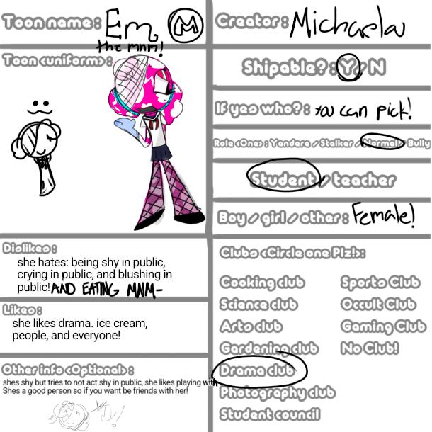 F0R YANDERE AU!! ( remake! )