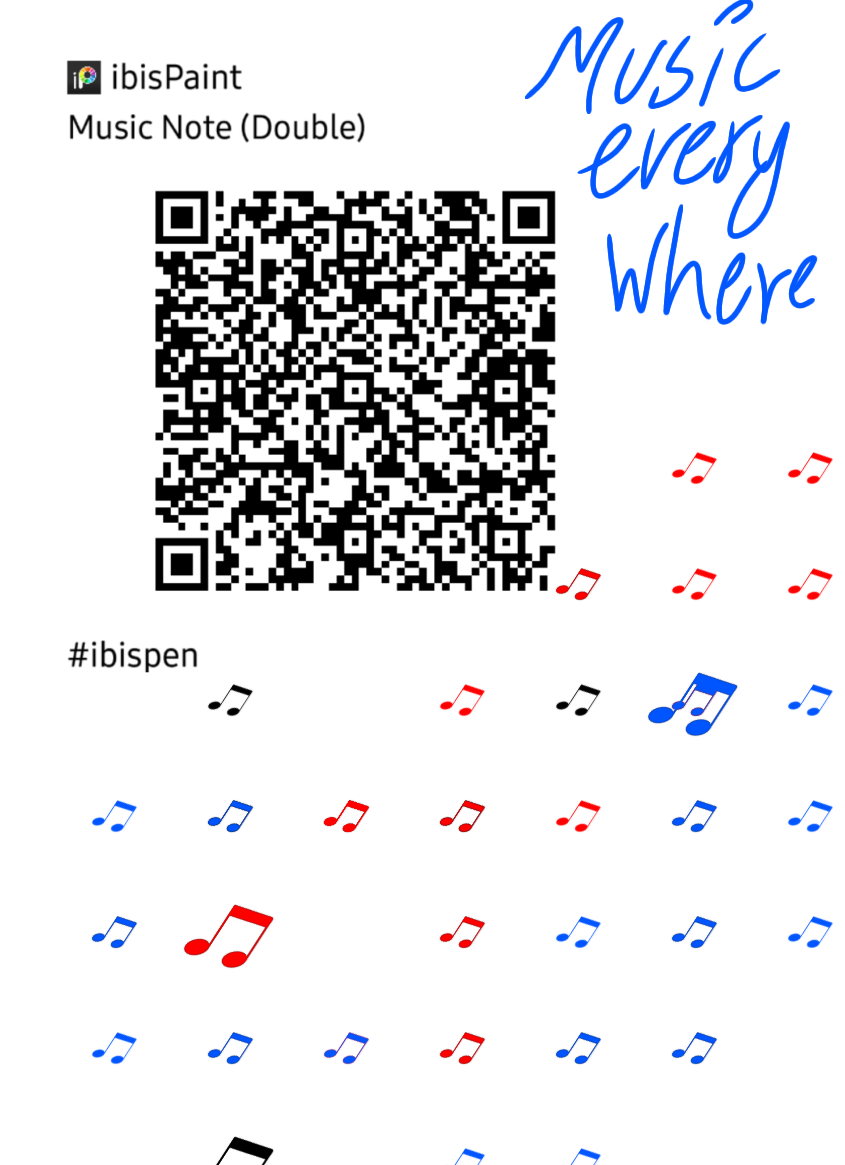 Music Note (Double) - ibisPaint