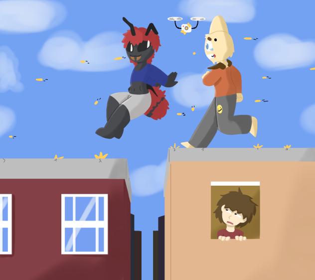 Torl and Nima escape
