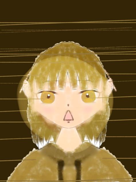 パーカー着た子