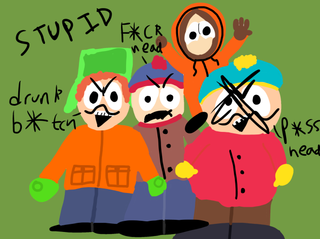 SOUTH PARK POST COVID HATE PICTURE