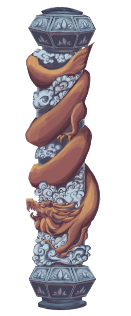 dragon column