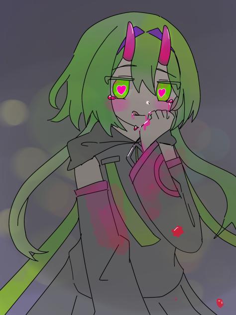 流血表現注意　ヤンデレラフちゃん