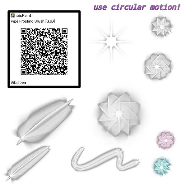 Pipe Frosting Pen Brush