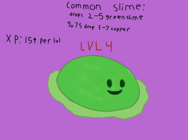 Slime stats