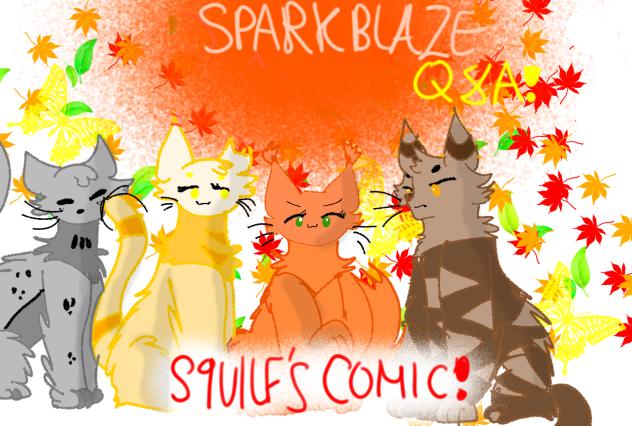 (Ad) Sparkblaze’s Q&A OPENING!!!(fixed) - ibisPaint