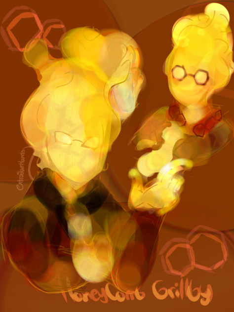 honeycomb grillby