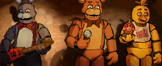 five night at freddy redraw