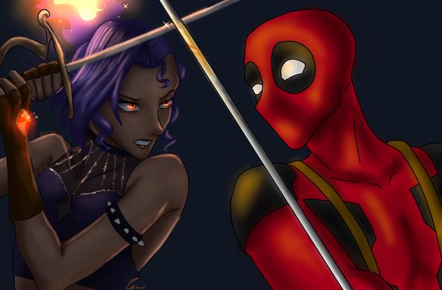 Collab with Deadpool