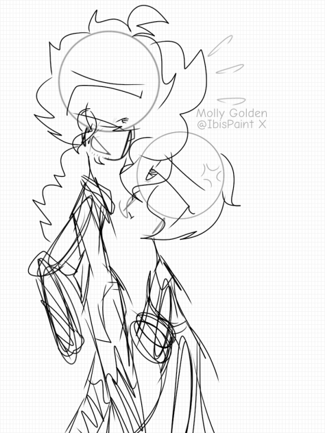 Henry and Linda (doodle)