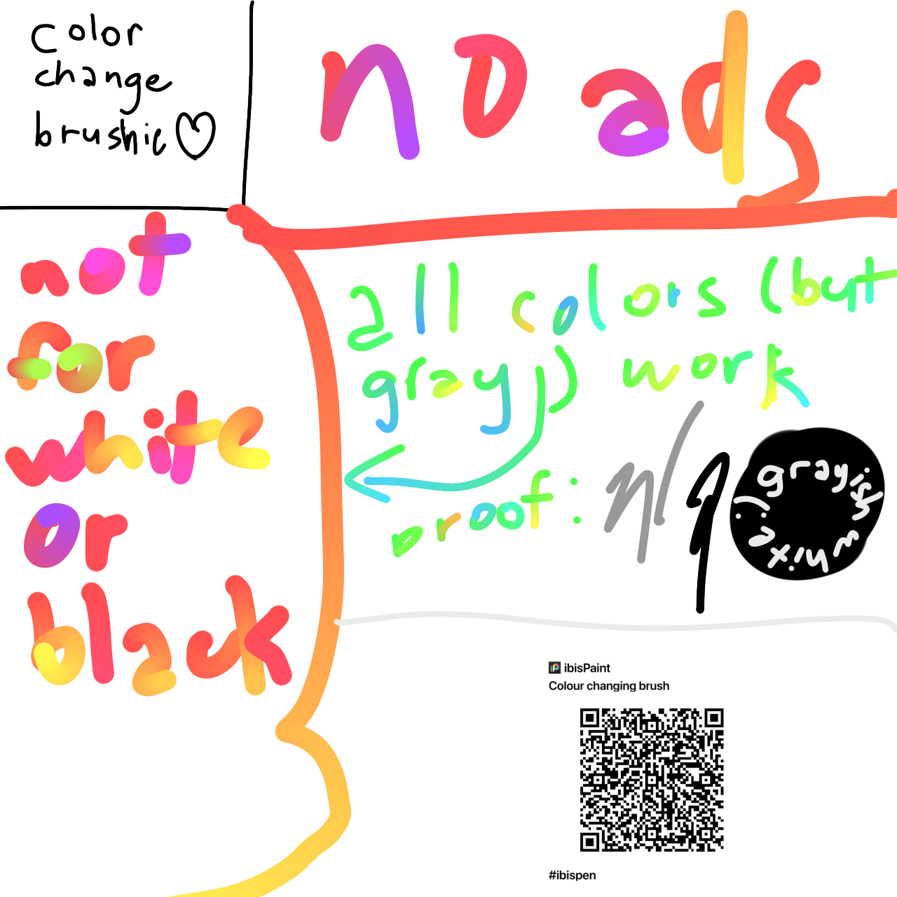 color changing brush - ibisPaint
