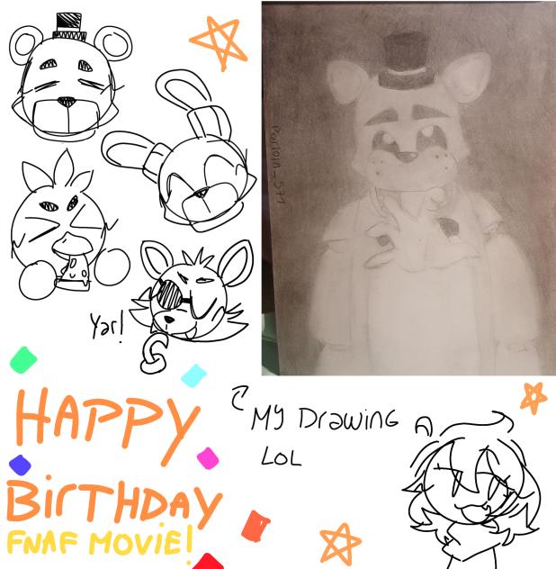 FNaF movie birthday!