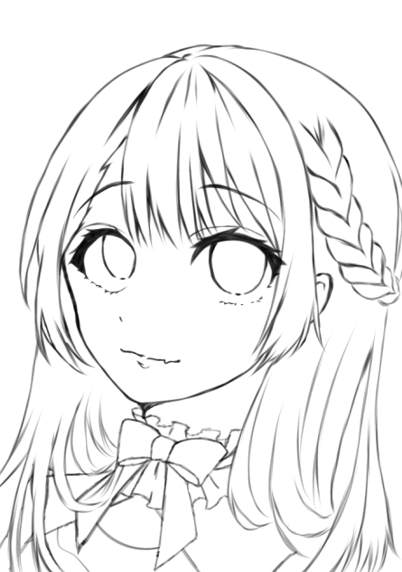 オリキャラ20   線画