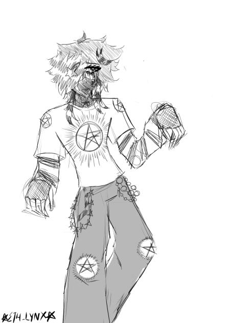 One of my beannnsss [another unnamed OC]