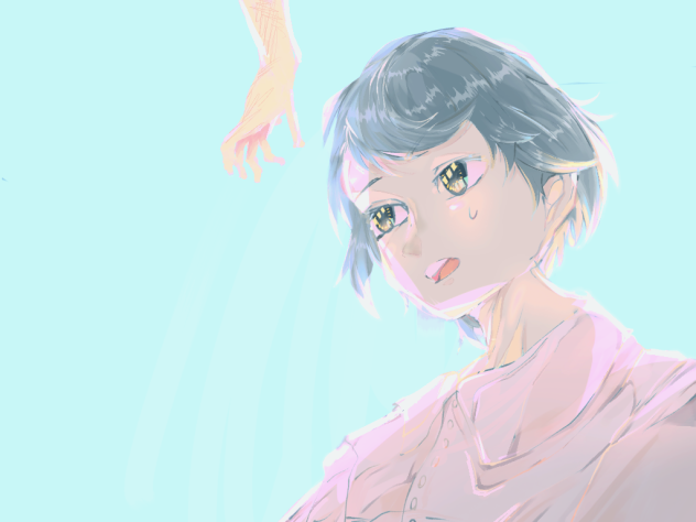 漫画用に描いたもの