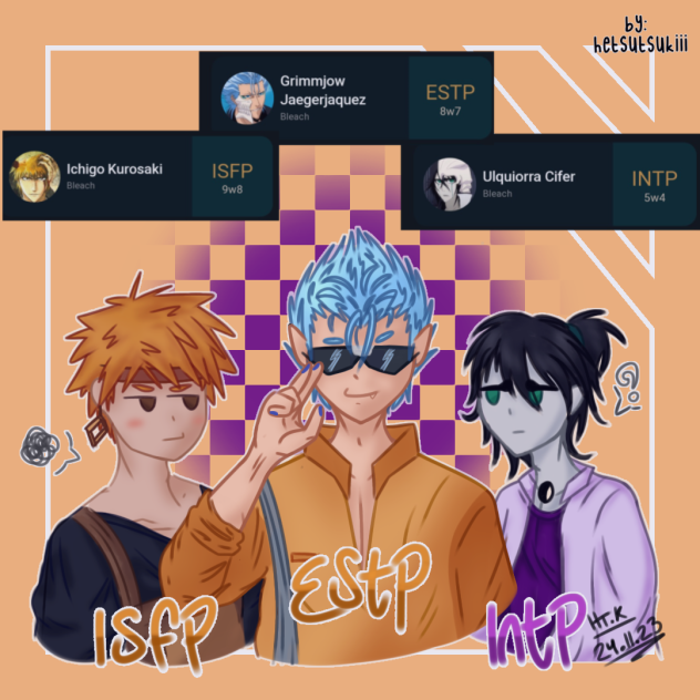 ★mbti bleach fav characters★