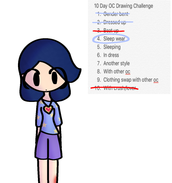 day uh 4! of this challenge ;-;