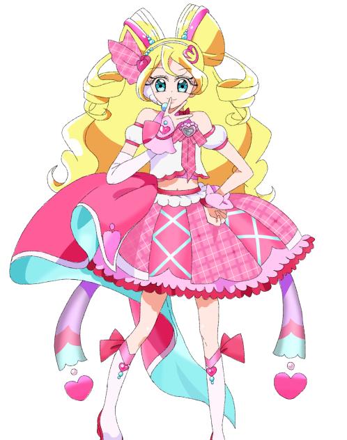 制作途中（本格的に塗り始めた）アイドルプリキュア
