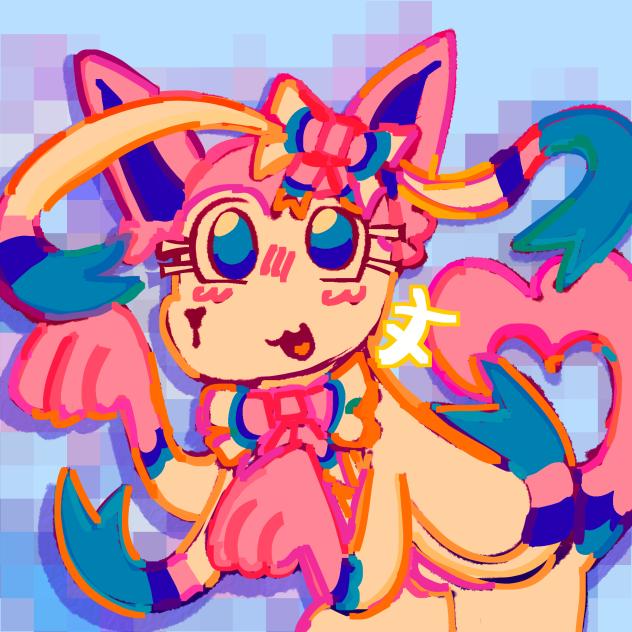 im bored here’s sylveon