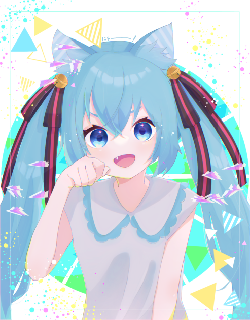 猫ミク！！ - ibisPaint