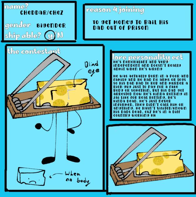 He needs the money ig