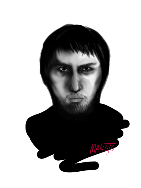 ある男の肖像画 ibisPaint